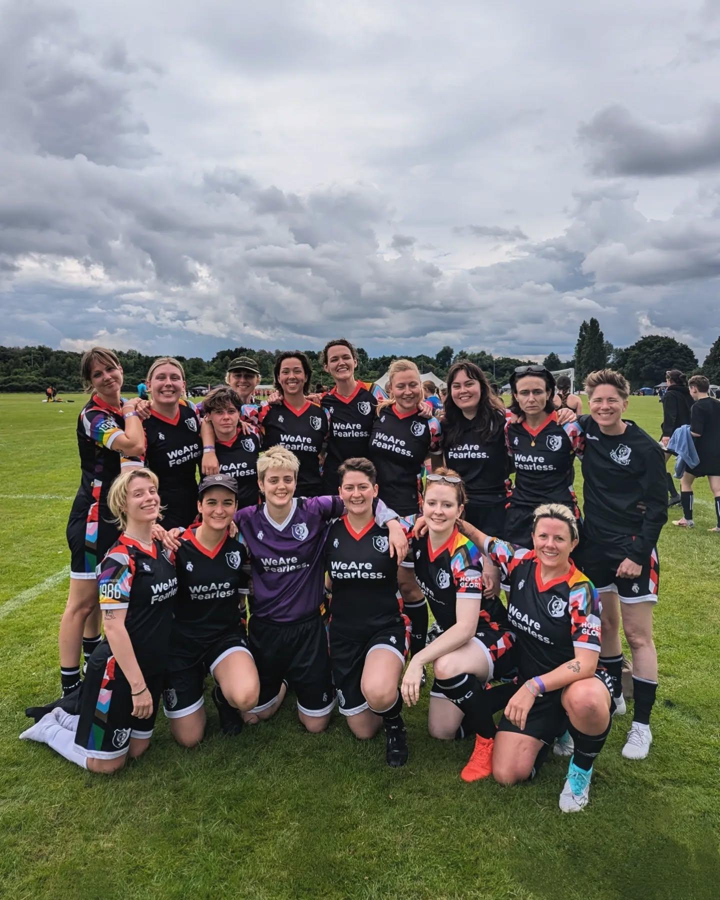 Team celebration